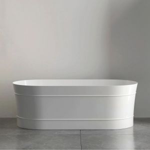 Bondi Freestanding Bath 1700 Matte White