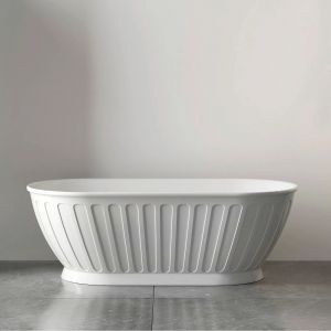 Kensington Freestanding Bath 1500 Gloss White