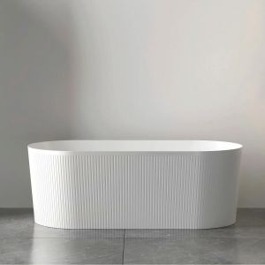 Noosa Freestanding Bath 1700 Gloss White