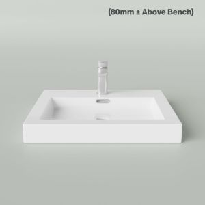 Bacino Above Counter Basin - White