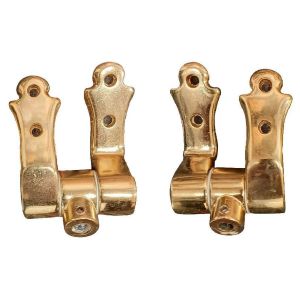 Birmingham Soft Close Seat Hinges In Gold