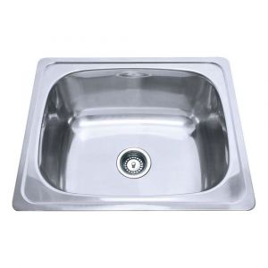 Traditionell 45L Laundry Sink with 2TH Stainless Steel