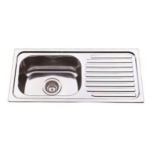 Traditionell Single Bowl Sink with 1TH Stainless Steel Left Hand Side