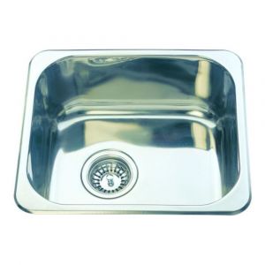 Traditionell BK4237 Single Bowl Sink Stainless Steel