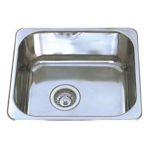 Traditionell BK4439 Single Bowl Sink Stainless Steel