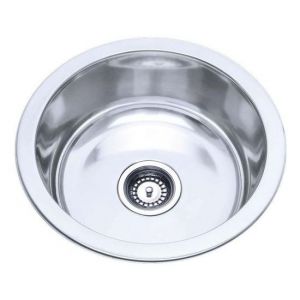 Traditionell Round Bowl Sink Stainless Steel