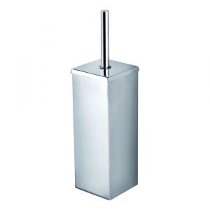 Eckig Luxury Toilet Brush Holder BK529 Chrome