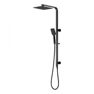 Luxus Multifunction Shower with Overhead Rain Shower 250mm Matte Black