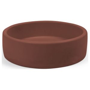 Nood Surface Mount Bowl Basin in Clay