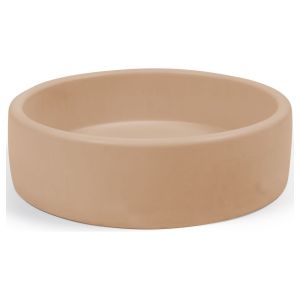 Nood Surface Mount Bowl Basin in Pastel-Peach