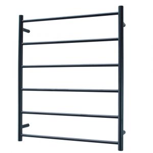 Round Non Heated Towel Rail BLTR01 Black