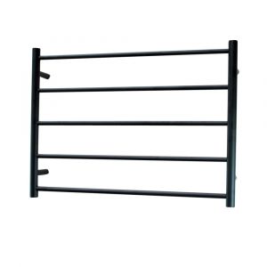 Round Non Heated Towel Rail BLTR03 Black