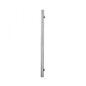 Vertical Single Heated Towel Bar BN-VTR-950 Brushed Nickel