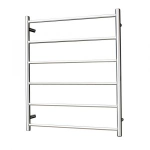 Round Non Heated Towel Rail BRU-LTR01-700 Brushed Satin