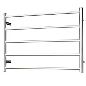 Round Non Heated Towel Rail BRU-LTR03-750 Brushed Satin