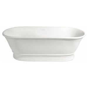 Cambridge 156 Titancast Bath - Gloss White