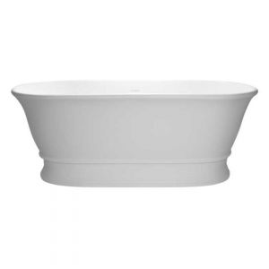 Cambridge 156 Titancast Bath - Oyster White