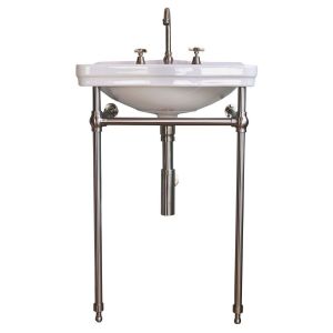 Claremont 58 X 45 Chrome Basin Stand - 1 Taphole