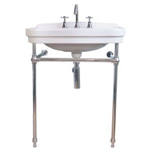 Claremont 68 X 51 Chrome Basin Stand - 1 Taphole