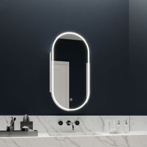 Capsule LED Shaving Cabinet - Frameless