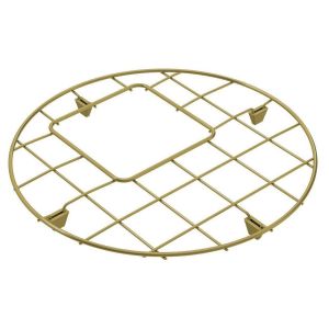 Cuisine Round 47X47 Stainless Steel Grid - Brushed Brass
