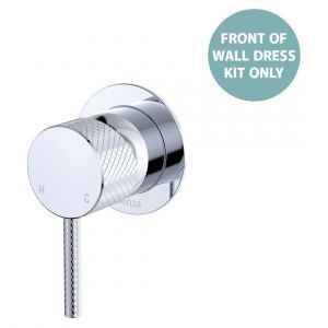 Axle Wall Mixer Dress Kit Small Round Plate in Chrome