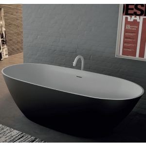 Domus Living Eona Freestanding Bath in Matte Grey