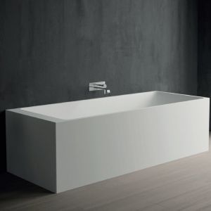 Domus Living Oria Freestanding Bath in Matte White