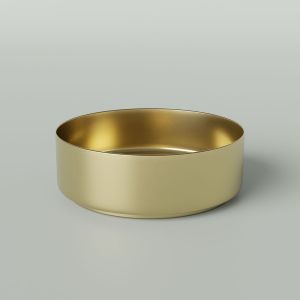 Forge Above Counter Basin - Brushed Gold