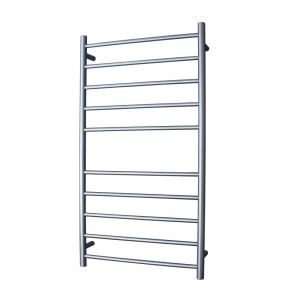 Round Heated Towel Rail GMG-RTR02LEFT Gun Metal Grey