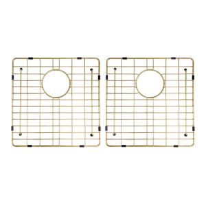 Lavello Protection Grid for MKSP-D860440 (2pcs) Brushed Bronze Gold