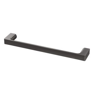 Gloss Hand Towel Rail - Brushed Carbon