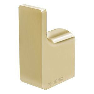 Gloss Robe Hook - Brushed Gold