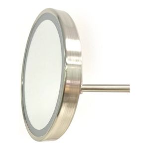 Illusion LED Mirror - Brushed Nickel