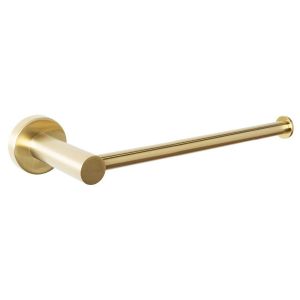 Bloom Hand Towel Rail in Light Brushed Brass