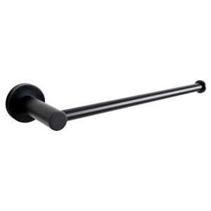 Bloom Hand Towel Rail in Matte Black (Electroplated)