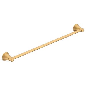 Eternal 600mm Single Towel Rail in Brushed Brass (PVD)