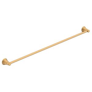 Eternal 900mm Single Towel Rail in Brushed Brass (PVD)