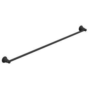 Eternal 900mm Single Towel Rail in Matte Black (Electroplated)