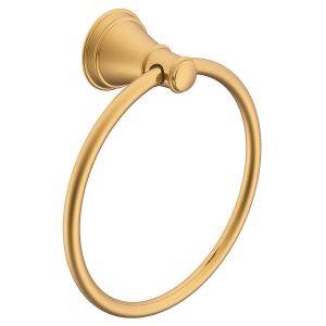 Eternal Hand Towel Ring in Brushed Brass (PVD)