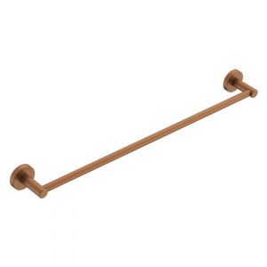 Soul 600mm Single Towel Rail in Brushed Copper (PVD)