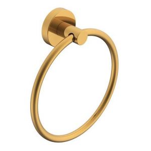 Soul Hand Towel Ring in Brushed Brass (PVD)