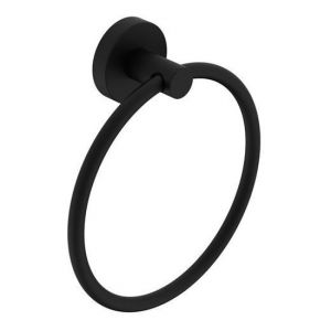 Soul Hand Towel Ring in Matte Black (Electroplated)