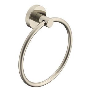 Soul Hand Towel Ring in Brushed Nickel (PVD)