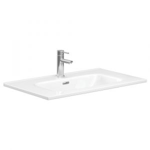 Joli Full Depth Ceramic Basin-Top 750mm - 1 Taphole