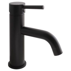 Bloom Basin Mixer in Matte Black (Electroplated)