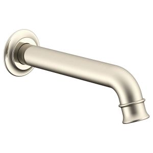 Eternal Wall Spout in Brushed Nickel (PVD)