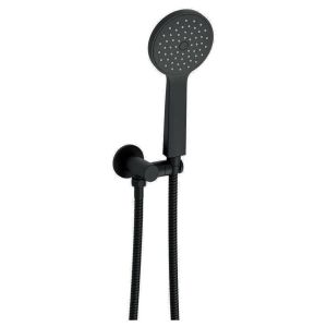 Soul Classic Hand Shower On Hook in Matte Black (Electroplated)