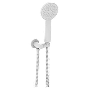 Soul Classic Hand Shower On Hook in Matte White (Powder Coated)