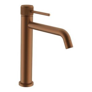 Soul Groove Extended Basin Mixer in Brushed Copper (PVD)